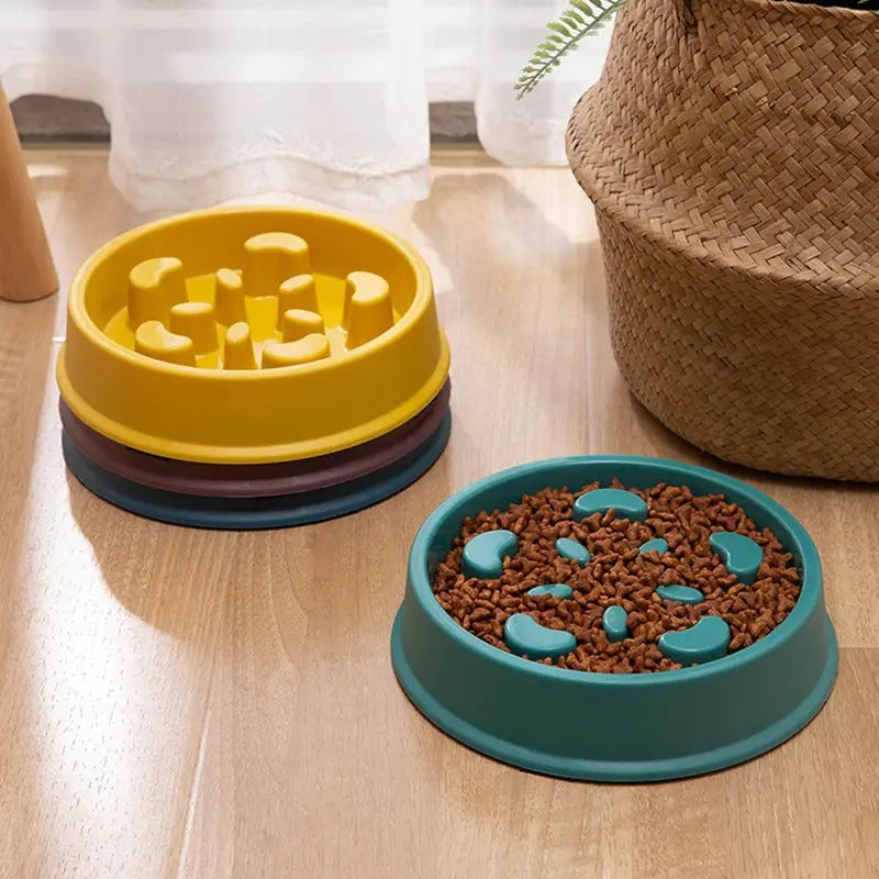 Bowl de Puzzle para Perros en Forma de Pétalo - Antideslizante