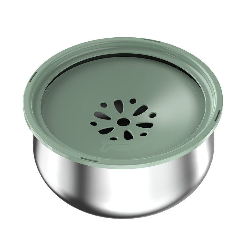 Bebedero anti salpicaduras para perro grande de 4.2L